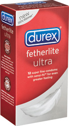 קונדומים חדשים! DUREX FETHERLITE ULTRA