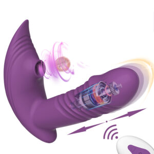ויברטור יונק ודופק את נקודת ה-G – thrusting, יניקת דגדגן, עיצוב נלבש